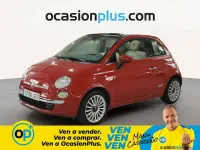 Usado Fiat 500C Lounge 69 CV (50 kW) 2015 Rojo Descapotable