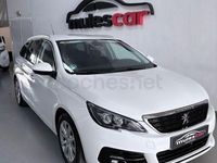 Usado Peugeot 308 SW Style 130 CV (95 kW) 2020 Blanco Familiar