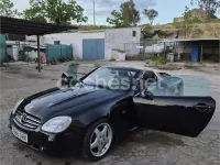 Usado Mercedes SLK230 193 CV (141 kW) 1997 Negro Descapotable