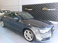 Usado Audi A5 Sportback S-Line 177 CV (130 kW) 2014 Gris / plata Utilitario
