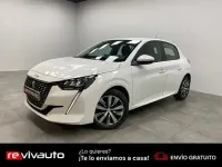 Usado Peugeot 208 Active 102 CV (75 kW) 2020 Blanco Utilitario