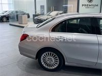 Usado Mercedes C200 136 CV (100 kW) 2015 Gris / plata Berlina