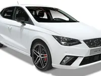 Usado Seat Ibiza FR 110 CV (80 kW) 2021 Negro Utilitario