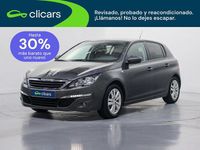 Usado Peugeot 308 Style 130 CV (95 kW) 2016 Gris Berlina