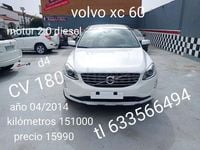 Usado Volvo XC60 Kinetic 181 CV (133 kW) 2014 Blanco SUV