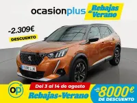 Usado Peugeot 2008 GT-line 130 CV (95 kW) 2020 Naranja SUV