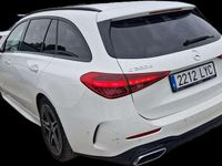 Usado Mercedes C200 163 CV (119 kW) 2022 Blanco Familiar