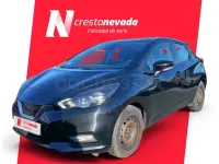 Usado Nissan Micra Acenta 92 CV (67 kW) 2022 Negro Utilitario