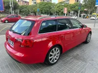 Usado Audi A4 S-Line 140 CV (102 kW) 2007 Rojo Familiar