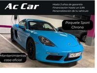 Usado Porsche 718 Cayman 299 CV (219 kW) 2019 Azul Coupe