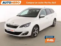 Usado Peugeot 308 Allure 131 CV (96 kW) 2015 Blanco Utilitario