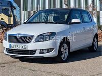 Usado Skoda Fabia 69 CV (50 kW) 2014 Blanco Berlina