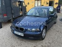 Usado BMW 318 143 CV (105 kW) 2003 Azul Coupe