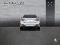 Usado Mercedes C220 AMG line 200 CV (147 kW) 2023 Plata hightech