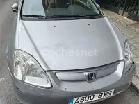 Usado Honda Civic LS 90 CV (66 kW) 2002 Gris / plata Berlina