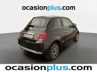 Usado Fiat 500 Lounge 69 CV (50 kW) 2017 Negro Utilitario
