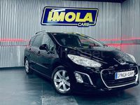 Usado Peugeot 308 SW Family 112 CV (82 kW) 2012 Negro Familiar