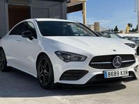 Usado Mercedes CLA180 136 CV (100 kW) 2019 Blanco Berlina