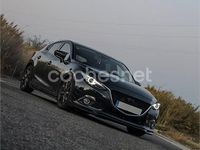 Usado Mazda 3 120 CV (88 kW) 2016 Negro Berlina