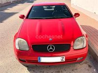 Usado Mercedes SLK200 136 CV (100 kW) 1999 Rojo Descapotable