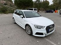 Usado Audi A3 S-Line 116 CV (85 kW) 2018 Blanco Berlina