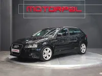 Usado Audi A3 Sportback Ambiente 140 CV (102 kW) 2009 Negro Utilitario