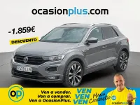 Usado VW T-Roc Sportline 150 CV (110 kW) 2020 Gris SUV