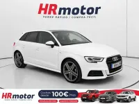 Usado Audi A3 Sportback S-Line 150 CV (110 kW) 2018 Blanco Utilitario
