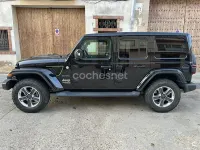Usado Jeep Wrangler Sahara 200 CV (147 kW) 2020 Negro SUV