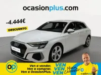 Usado Audi A3 S-Line 150 CV (110 kW) 2023 Blanco Berlina