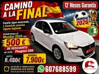 Usado Peugeot 208 Active 100 CV (73 kW) 2022 Blanco Utilitario