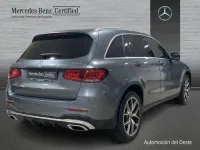 Usado Mercedes GLC220 AMG line 196 CV (144 kW) 2021 Gris SUV