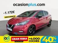 Usado Nissan Micra 92 CV (67 kW) 2022 Rojo Utilitario