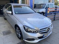Usado Mercedes E350 Elegance 258 CV (189 kW) 2014 Gris / plata Berlina