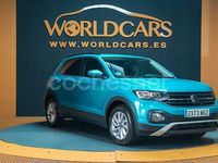Usado VW T-Cross Advance 110 CV (80 kW) 2023 Azul SUV