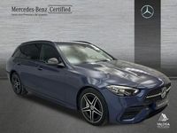 Usado Mercedes C220 AMG line 200 CV (147 kW) 2024 Azul Familiar