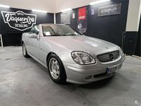 Usado Mercedes SLK200 163 CV (119 kW) 2003 Gris / plata Descapotable