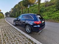 Usado Mercedes GLC250 AMG line 204 CV (150 kW) 2016 Azul SUV