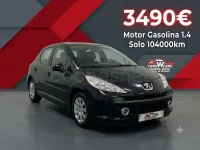 Usado Peugeot 207 75 CV (55 kW) 2010 Negro Berlina
