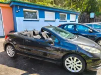 Begagnad Peugeot 207 CC Sport 110 HK (80 kW) 2008 Svart Cab