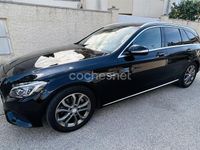 Usado Mercedes C220 Avantgarde 170 CV (125 kW) 2015 Negro Familiar