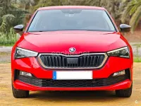 Usado Skoda Scala Monte Carlo 115 CV (84 kW) 2021 Rojo Utilitario
