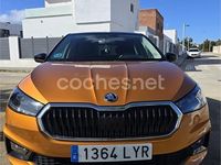 Usado Skoda Fabia Ambition 110 CV (80 kW) 2022 Naranja Berlina