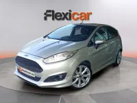 Usado Ford Fiesta ST-Line 101 CV (74 kW) 2017 Gris Utilitario