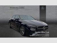 Usado Mercedes A200 AMG line 150 CV (110 kW) 2024 Negro Berlina