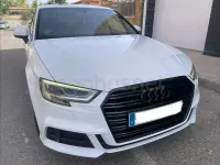 Usado Audi A3 S-Line 116 CV (85 kW) 2018 Blanco Berlina