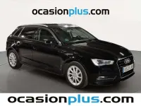 Usado Audi A3 Sportback Attraction 110 CV (80 kW) 2016 Negro Utilitario
