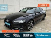 Usado Audi A6 S-Line 272 CV (200 kW) 2017 Negro Berlina