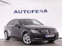 Usado Mercedes C200 136 CV (100 kW) 2011 Negro Berlina