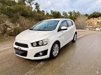 Usado Chevrolet Aveo LTZ 100 CV (73 kW) 2013 Blanco Berlina